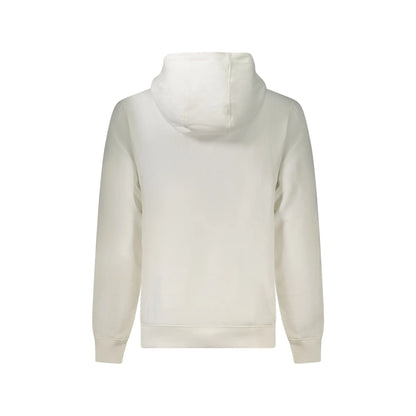 Tommy Hilfiger Felpa Uomo Bianca Cappuccio Felpata Ricamo Logo Felpe bianco - vista 2