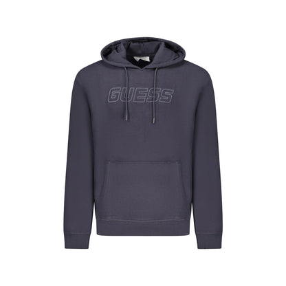 Guess Jeans Felpa Maniche Lunghe Uomo Blu Logo Felpe - foto prodotto