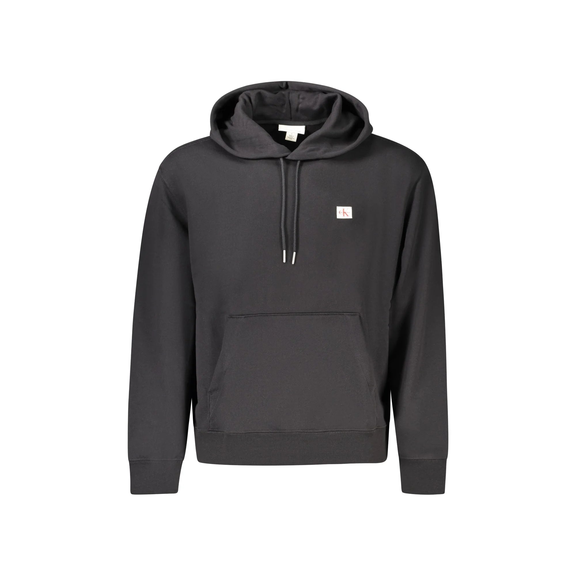 Calvin Klein Felpa Uomo Nera con Cappuccio Garzata Logo Felpe Nero - foto prodotto