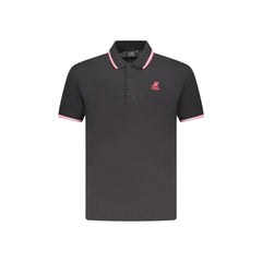 U.S. Grand Polo Maniche Corte Uomo Nera Ricamo
