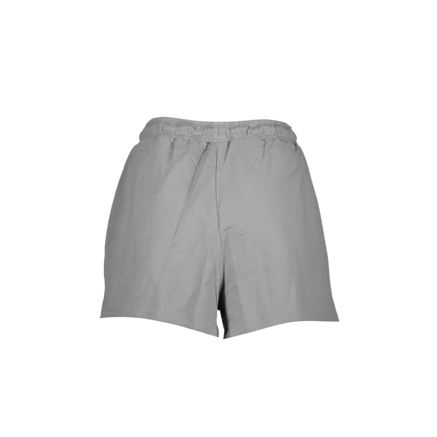 Fila Short Donna Grigio Ricamo Pantaloni - vista 2