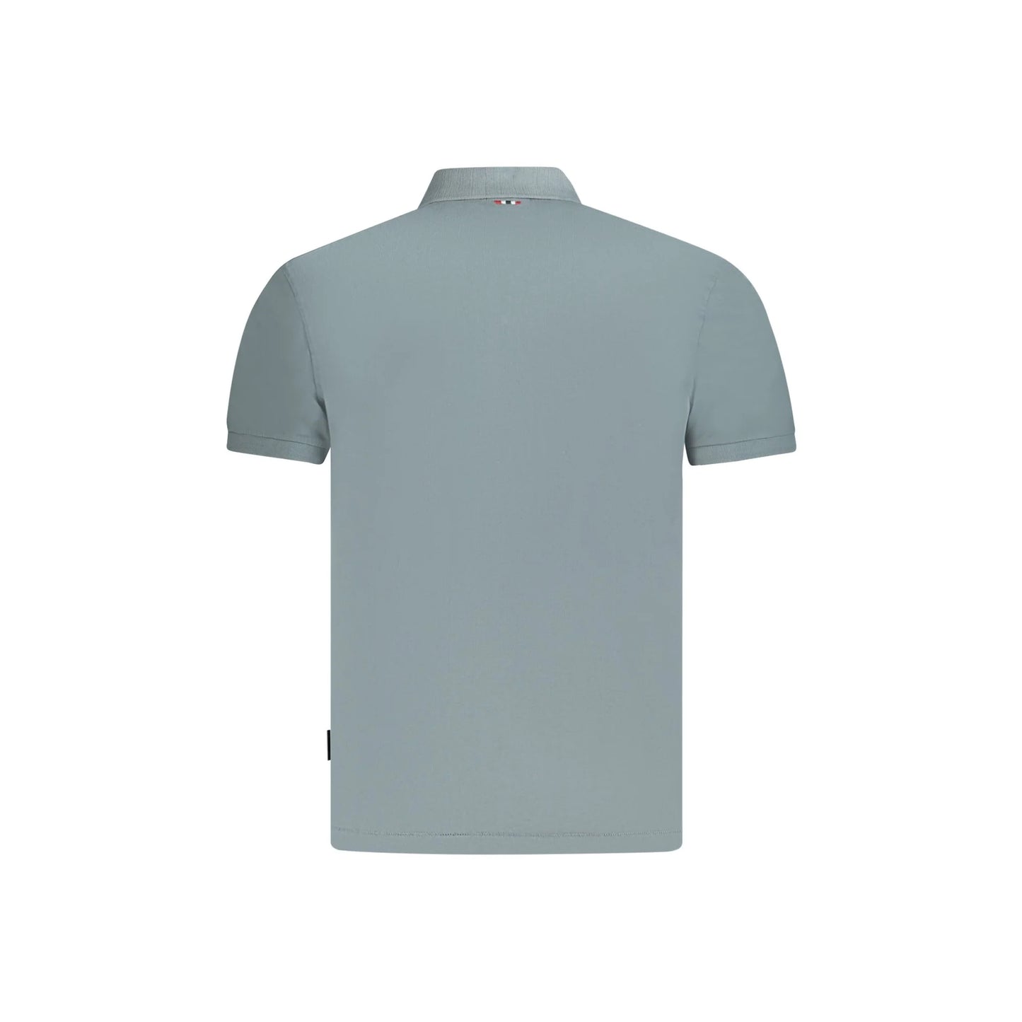 Napapijri Polo Maniche Corte Uomo Grigia Stampa grigio - vista 2