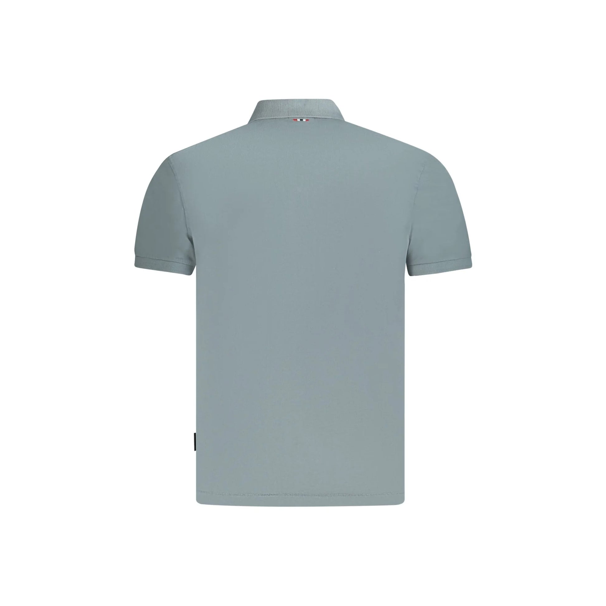 Napapijri Polo Maniche Corte Uomo Grigia Stampa grigio - vista 2