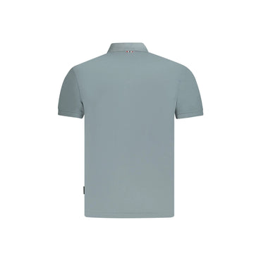Napapijri Polo Maniche Corte Uomo Grigia Stampa grigio - vista 2