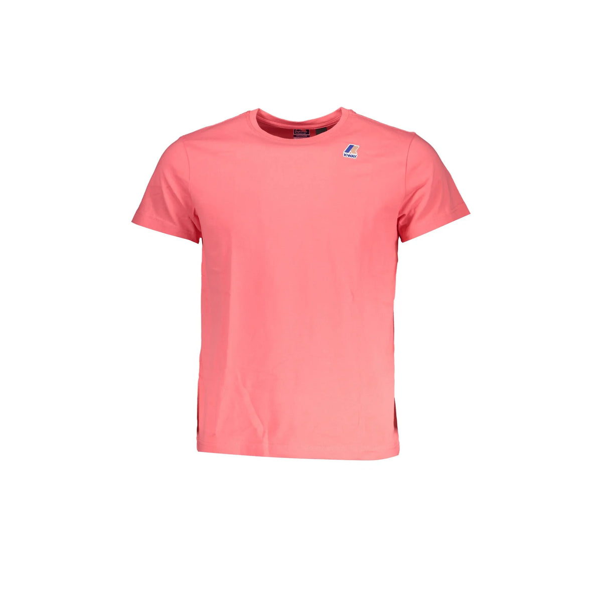 K-WAY T-SHIRT MANICHE CORTE UOMO ROSA
