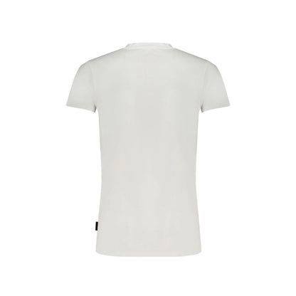 Gaudì T-Shirt Maniche Corte Uomo Bianca Stampa Logo bianco - vista 2