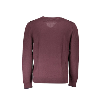 Napapijri Maglione Uomo Rosso Ricamo Maglie - vista 2