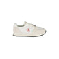 CALVIN KLEIN Scarpe Sneakers Uomo Bianche con Dettagli a Contrasto Bianco - foto prodotto