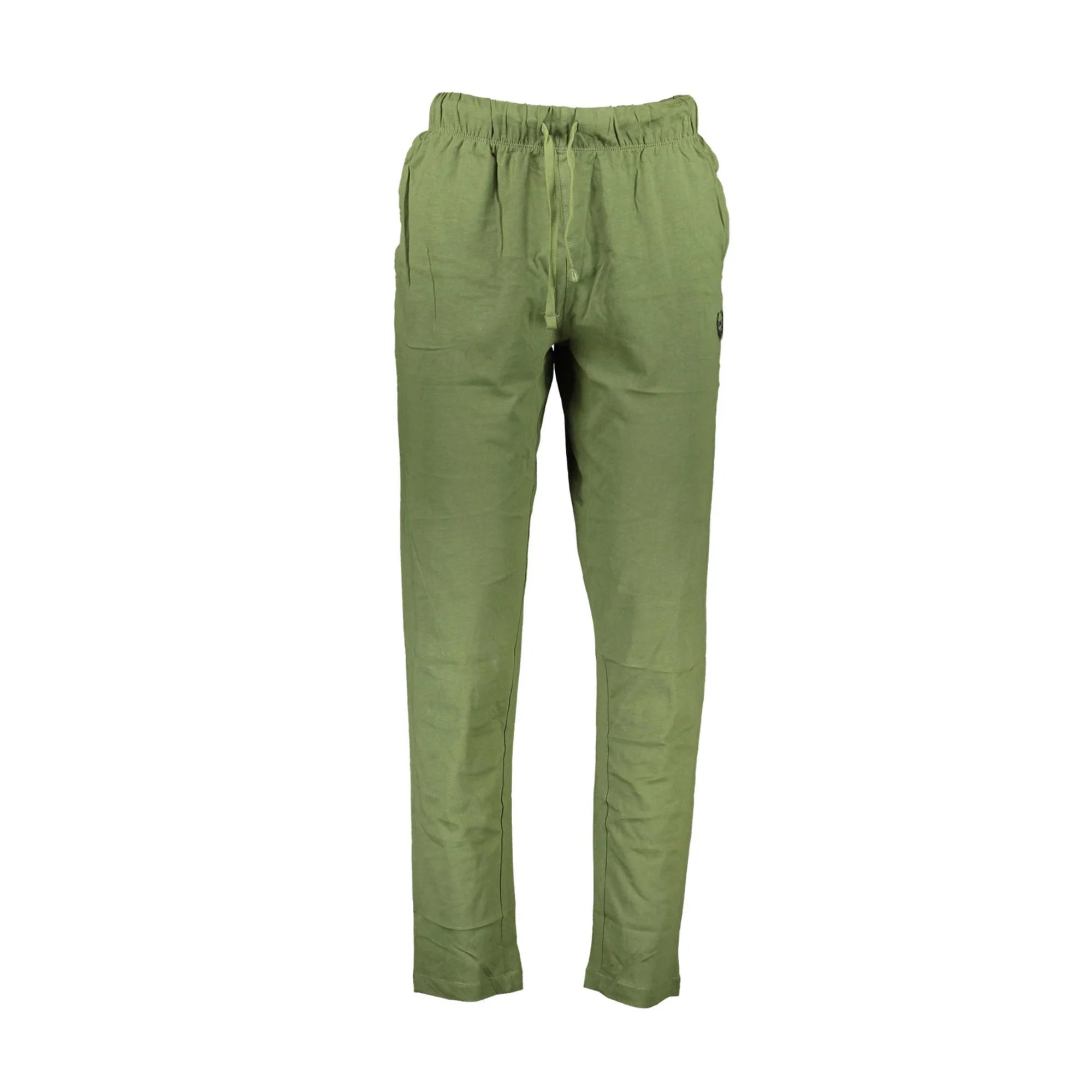 Gian Marco Venturi Pantaloni Uomo Verde Ricamo - foto prodotto