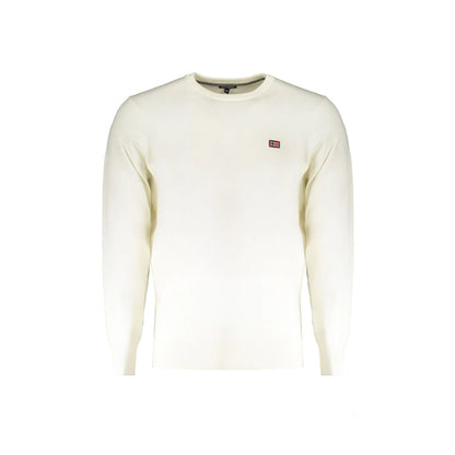 Norway 1963 Maglia Uomo Bianca Girocollo con Ricamo e Logo Maglie Bianco - foto prodotto