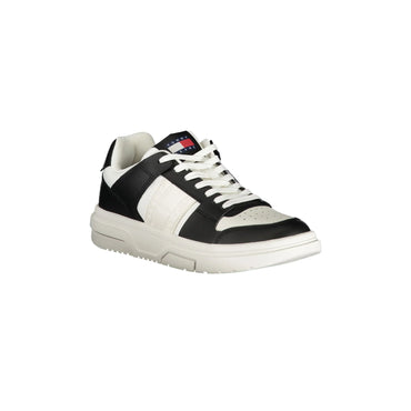 TOMMY HILFIGER Scarpe Sneakers Donna Nere con Dettagli Bianchi nero - vista 2