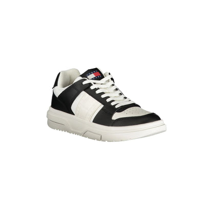 TOMMY HILFIGER Scarpe Sneakers Donna Nere con Dettagli Bianchi nero - vista 2