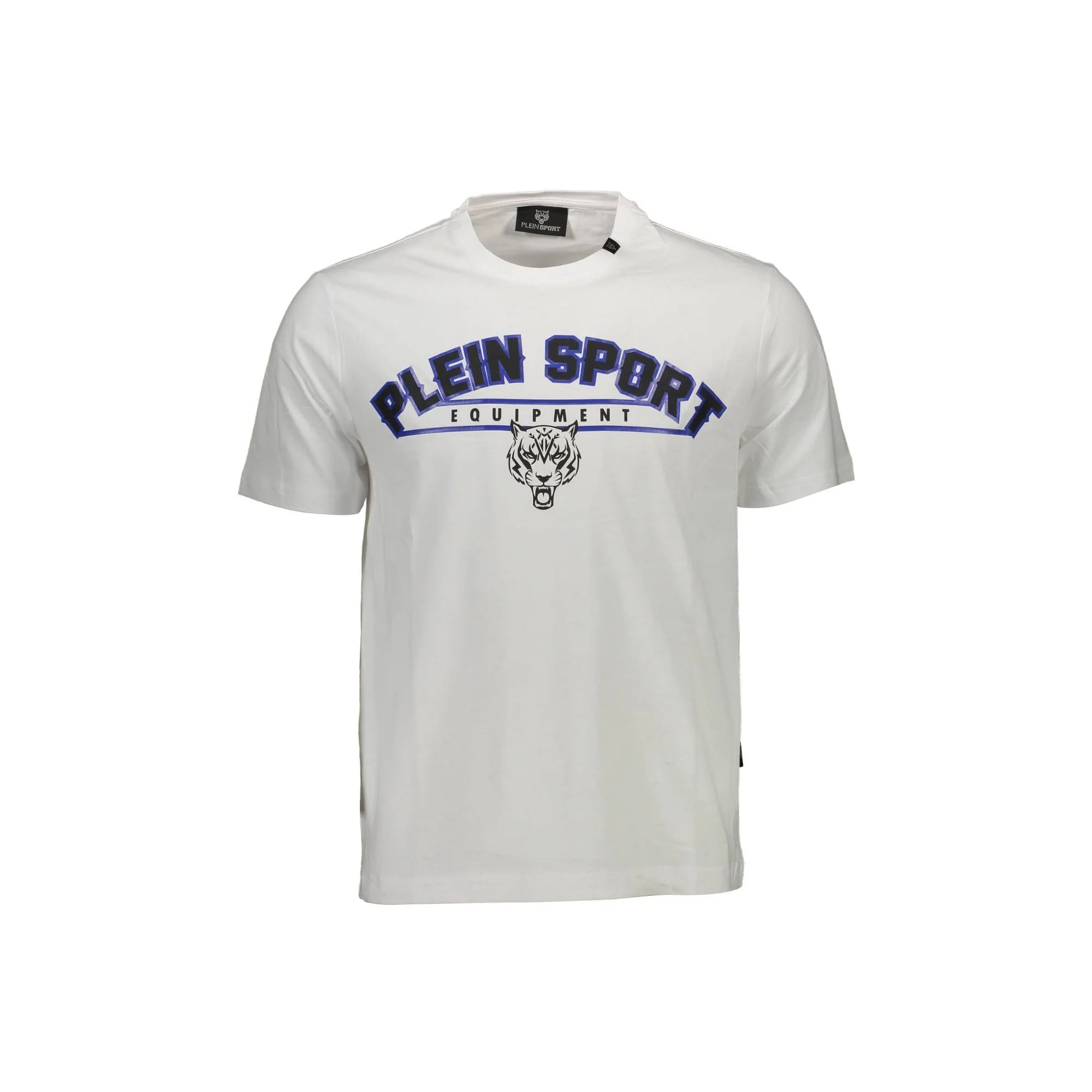 PLEIN SPORT T-SHIRT MANICHE CORTE UOMO BIANCO