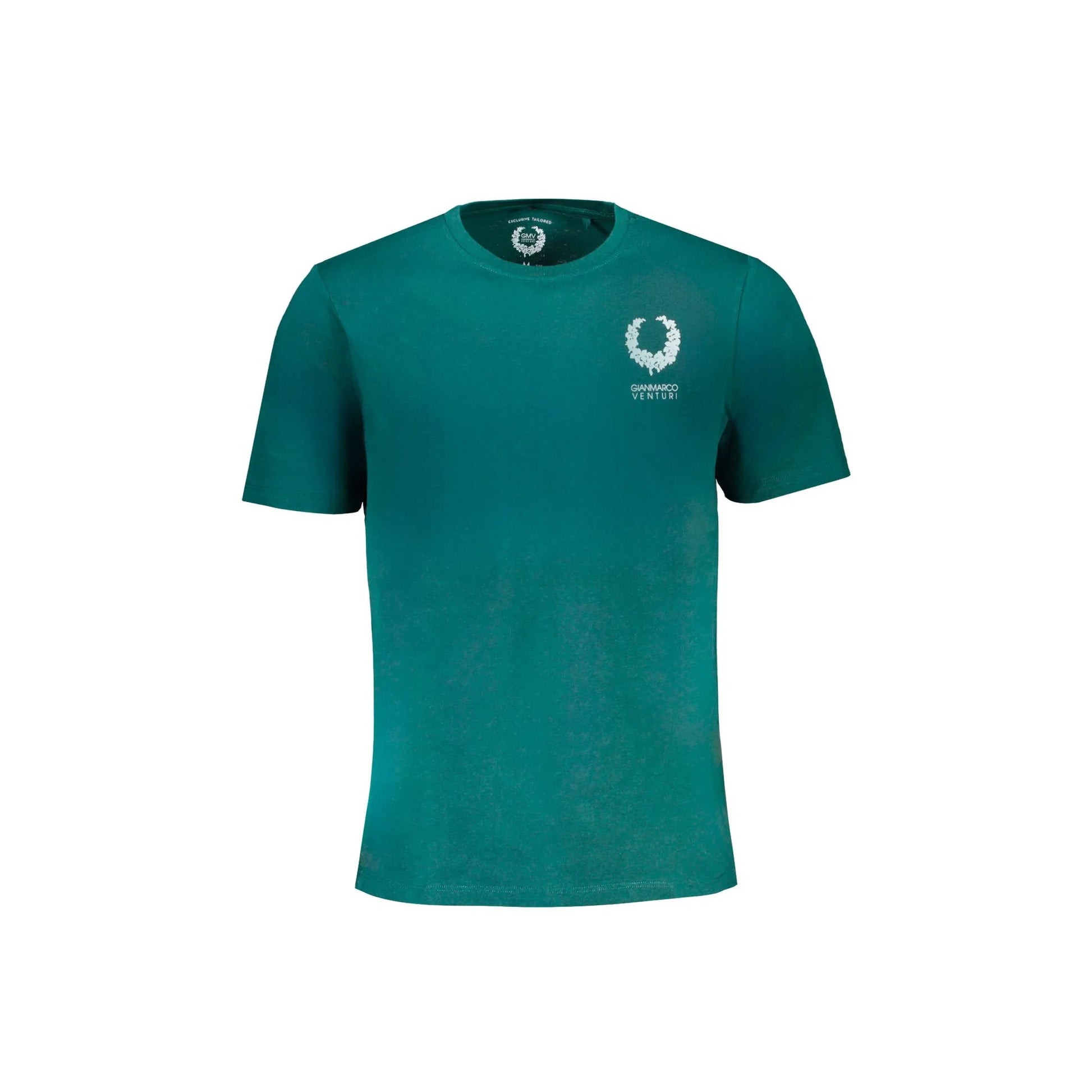 Gian Marco Venturi T-Shirt Maniche Corte Uomo Verde Stampa - foto prodotto