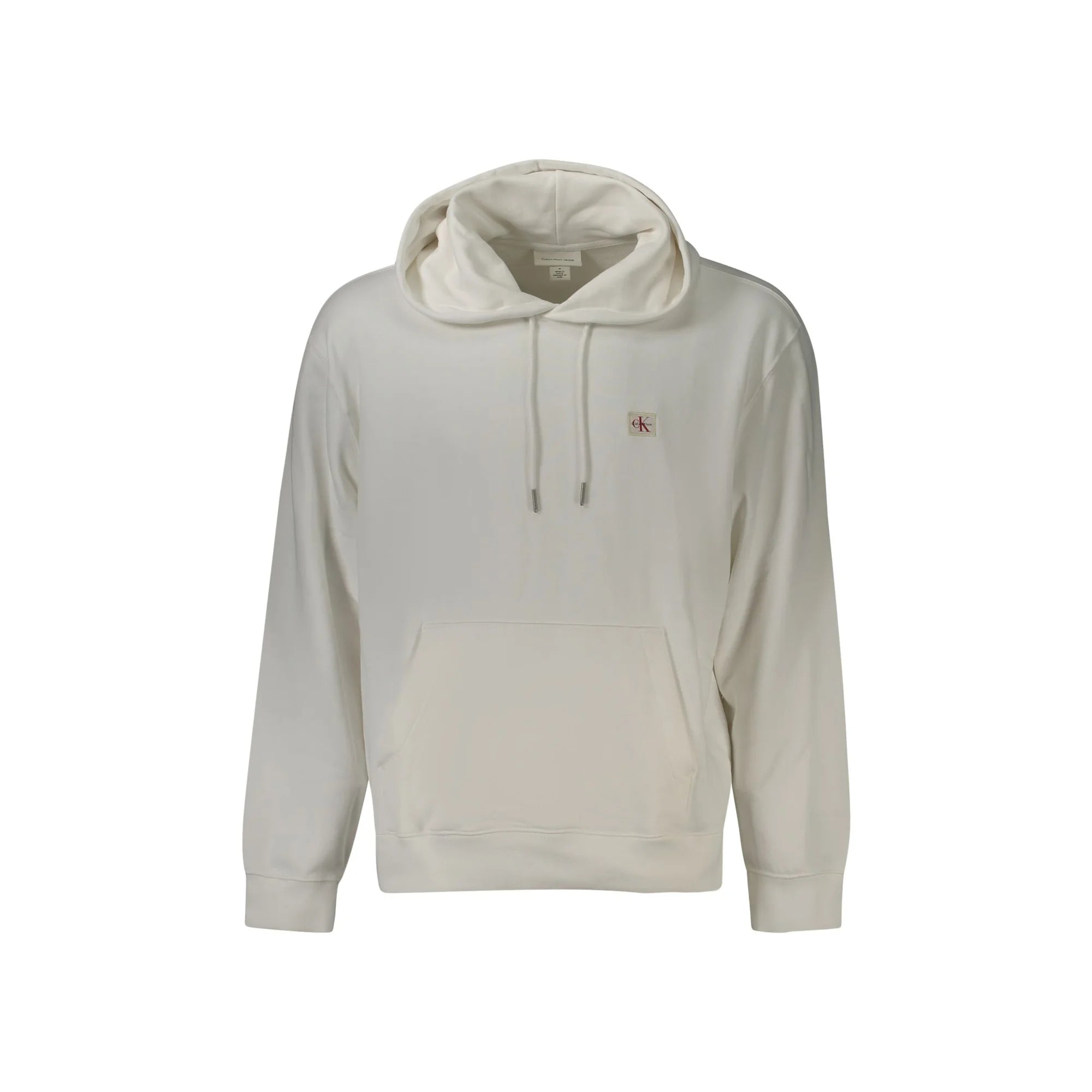 CALVIN KLEIN FELPA SENZA ZIP UOMO BIANCO