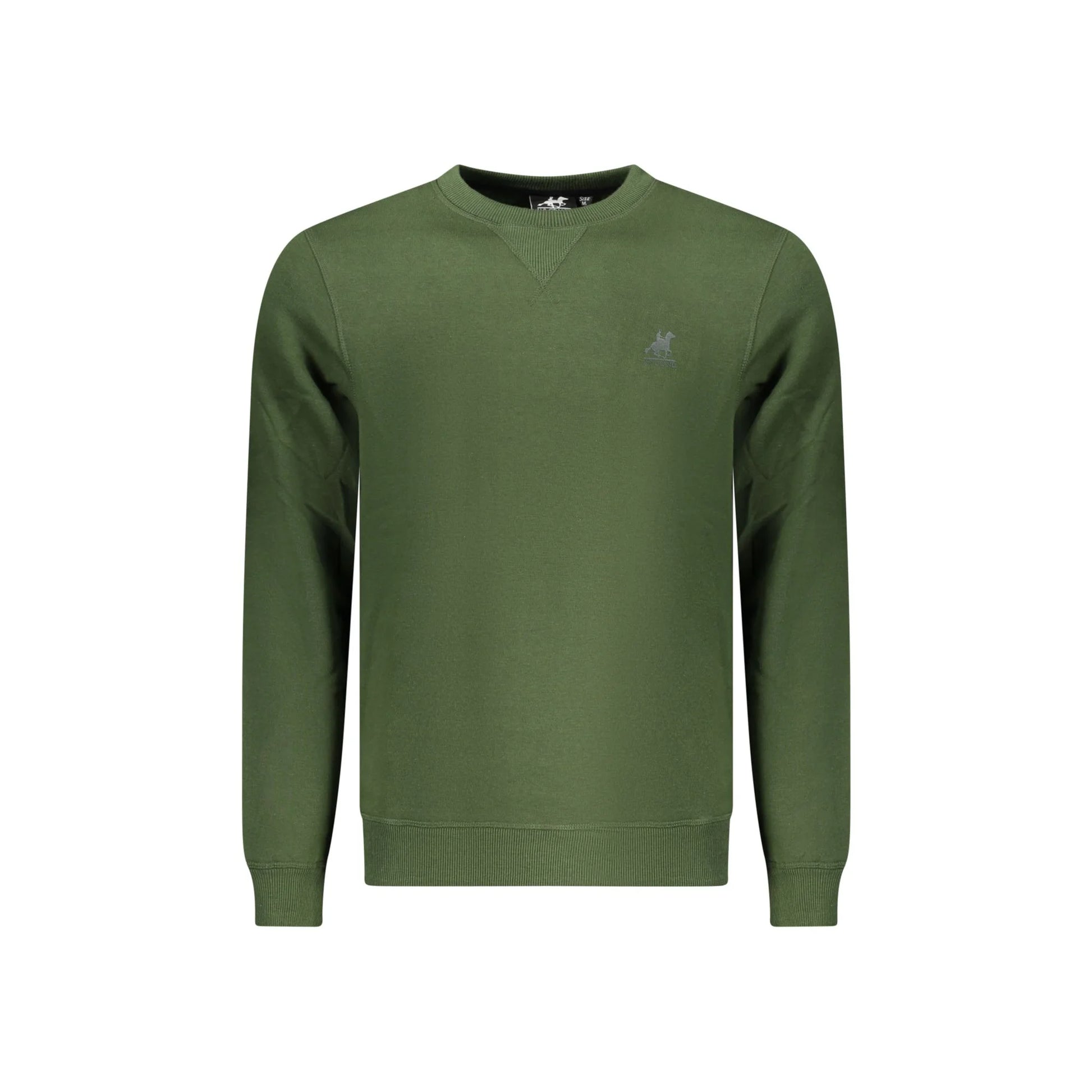U.S. Grand Felpa Uomo Verde Girocollo Felpata Logo Felpe - foto prodotto