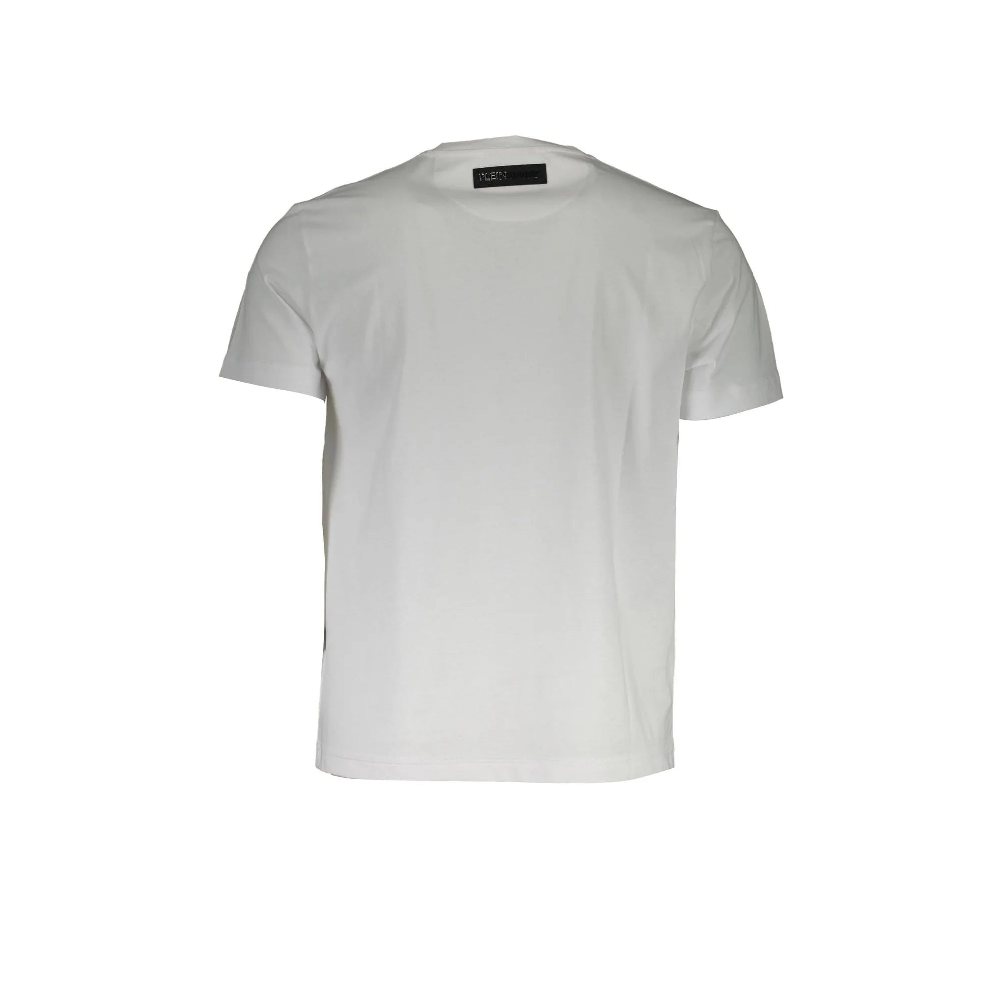 PLEIN SPORT T-SHIRT MANICHE CORTE UOMO BIANCO