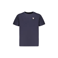 Guess Jeans T-Shirt Maniche Corte Unisex Blu Logo
