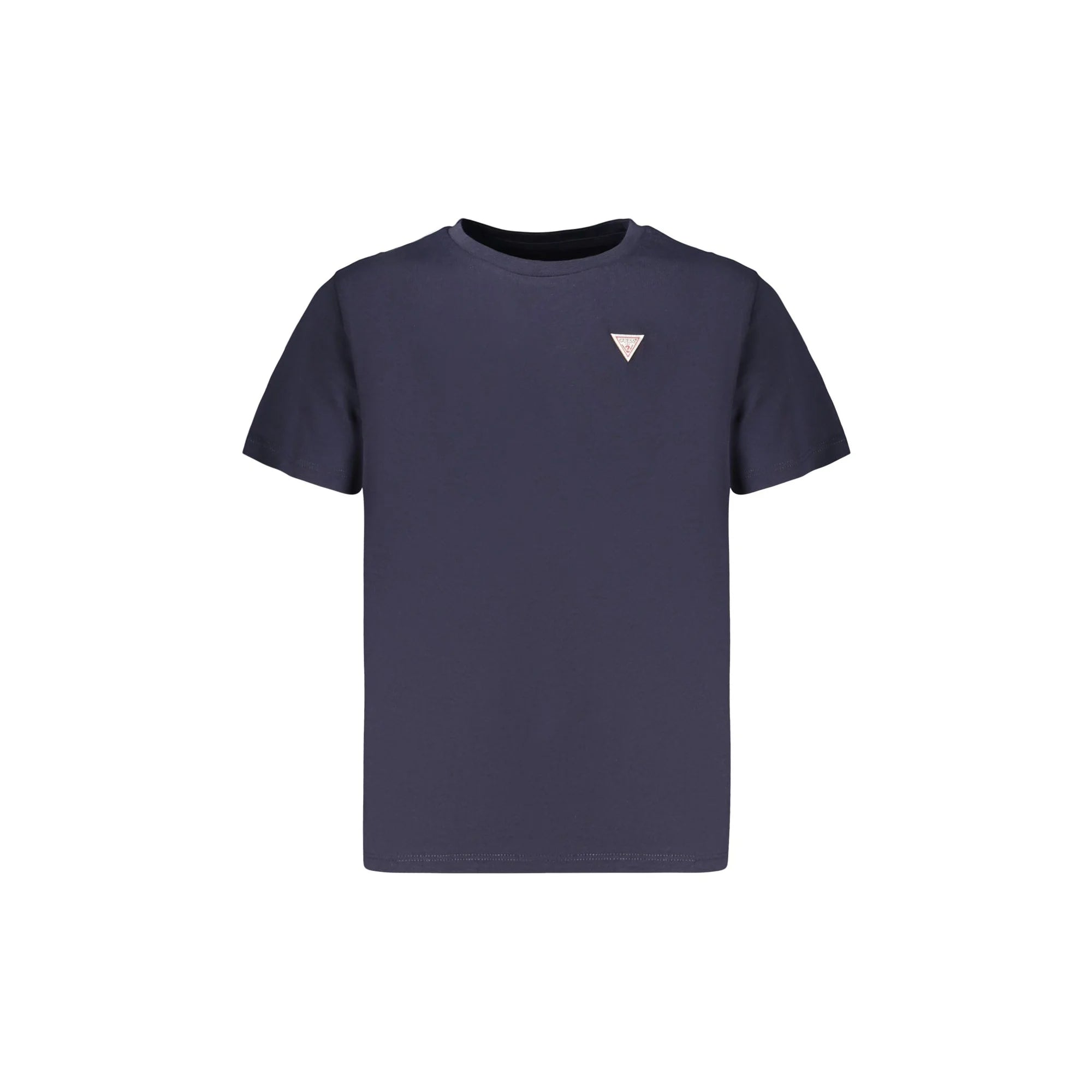 GUESS JEANS T-SHIRT MANICHE CORTE BAMBINO BLU