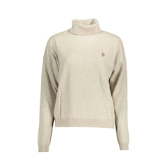 U.S. Polo Jersey Mujer Beige Bordado