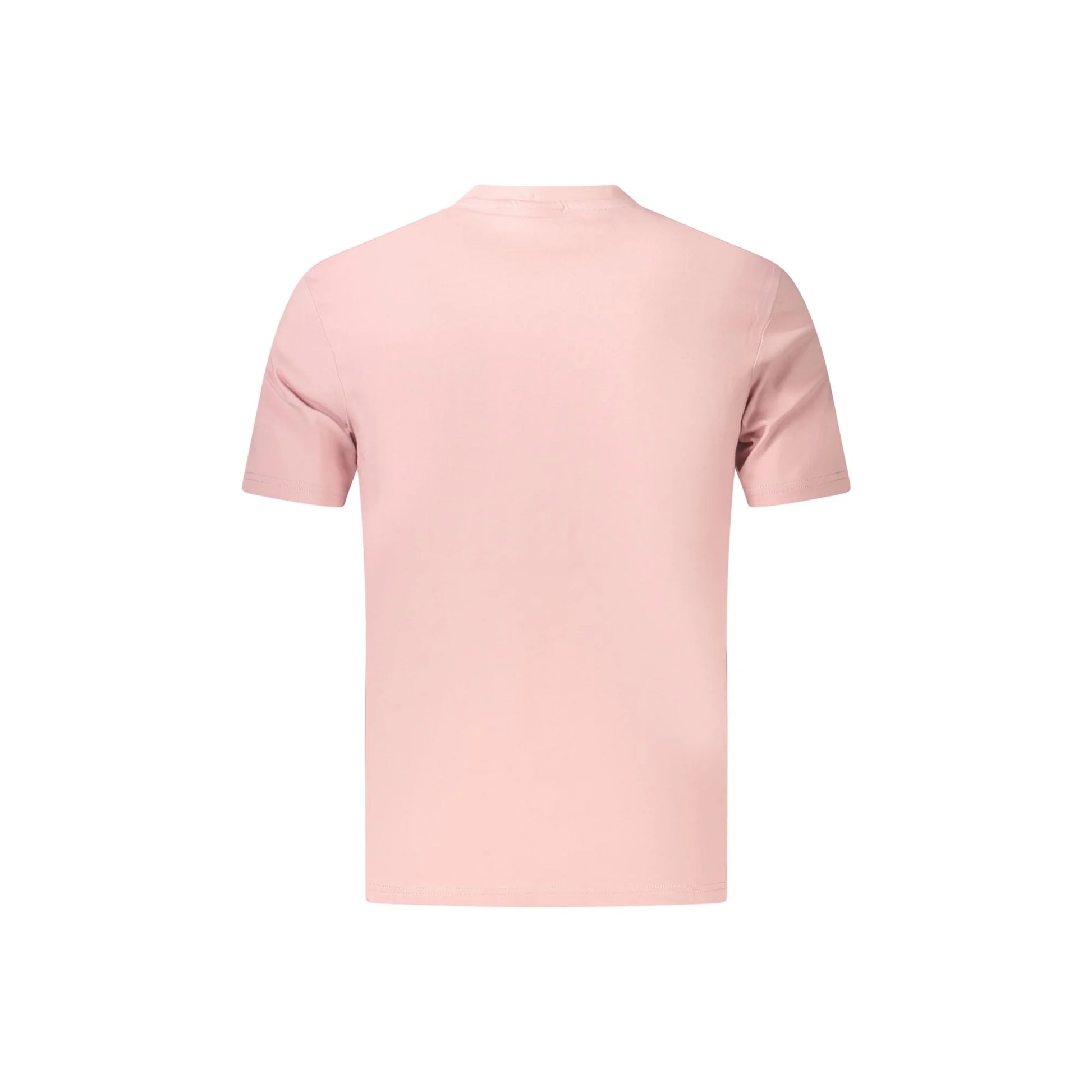 Napapijri T-Shirt Maniche Corte Uomo Rosa Ricamo - vista 2