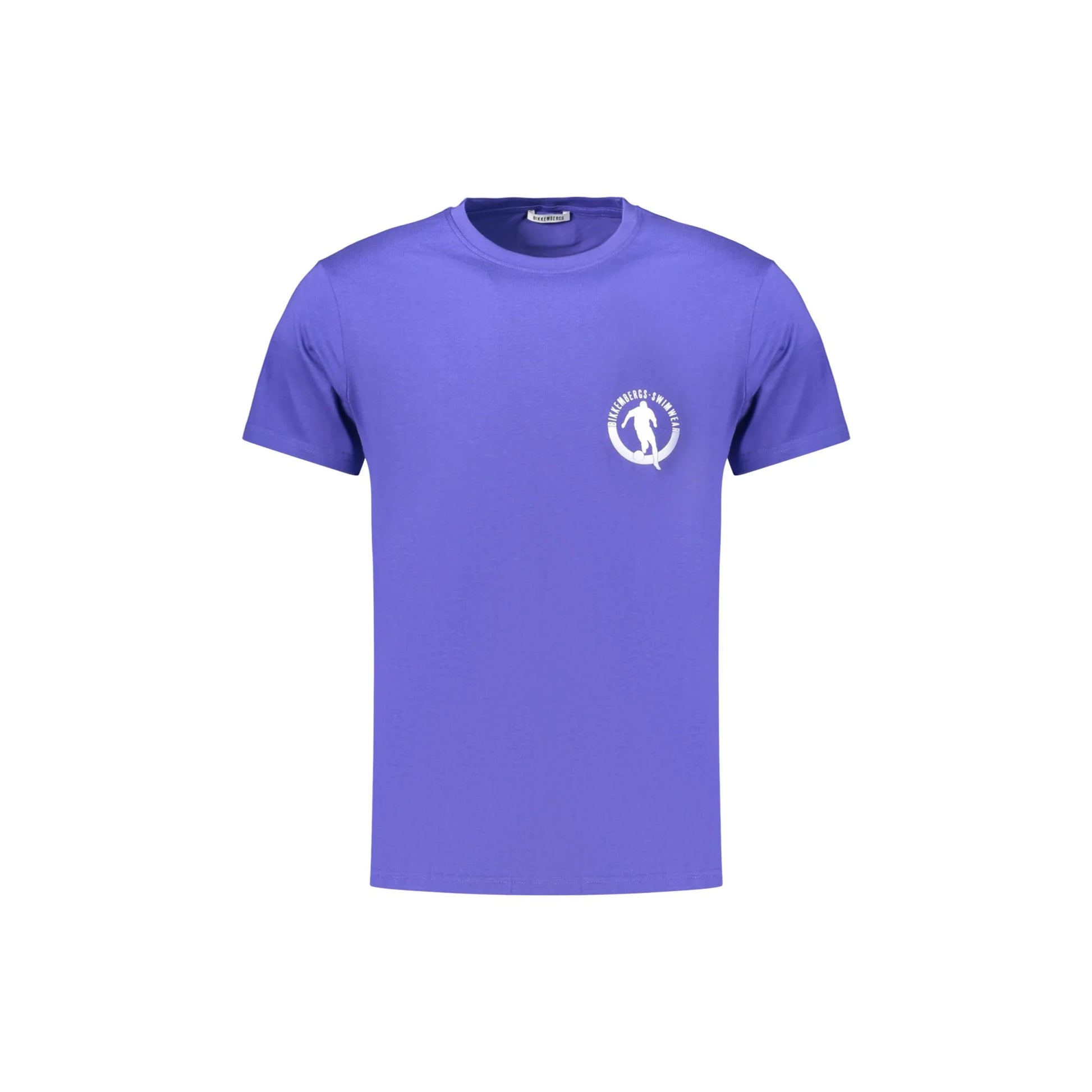 BIKKEMBERGS T-SHIRT MANICHE CORTE UOMO BLU