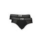 Cavalli Class Slip Uomo Neri Bi-Pack con Elastico Logo Intimo Nero - foto prodotto