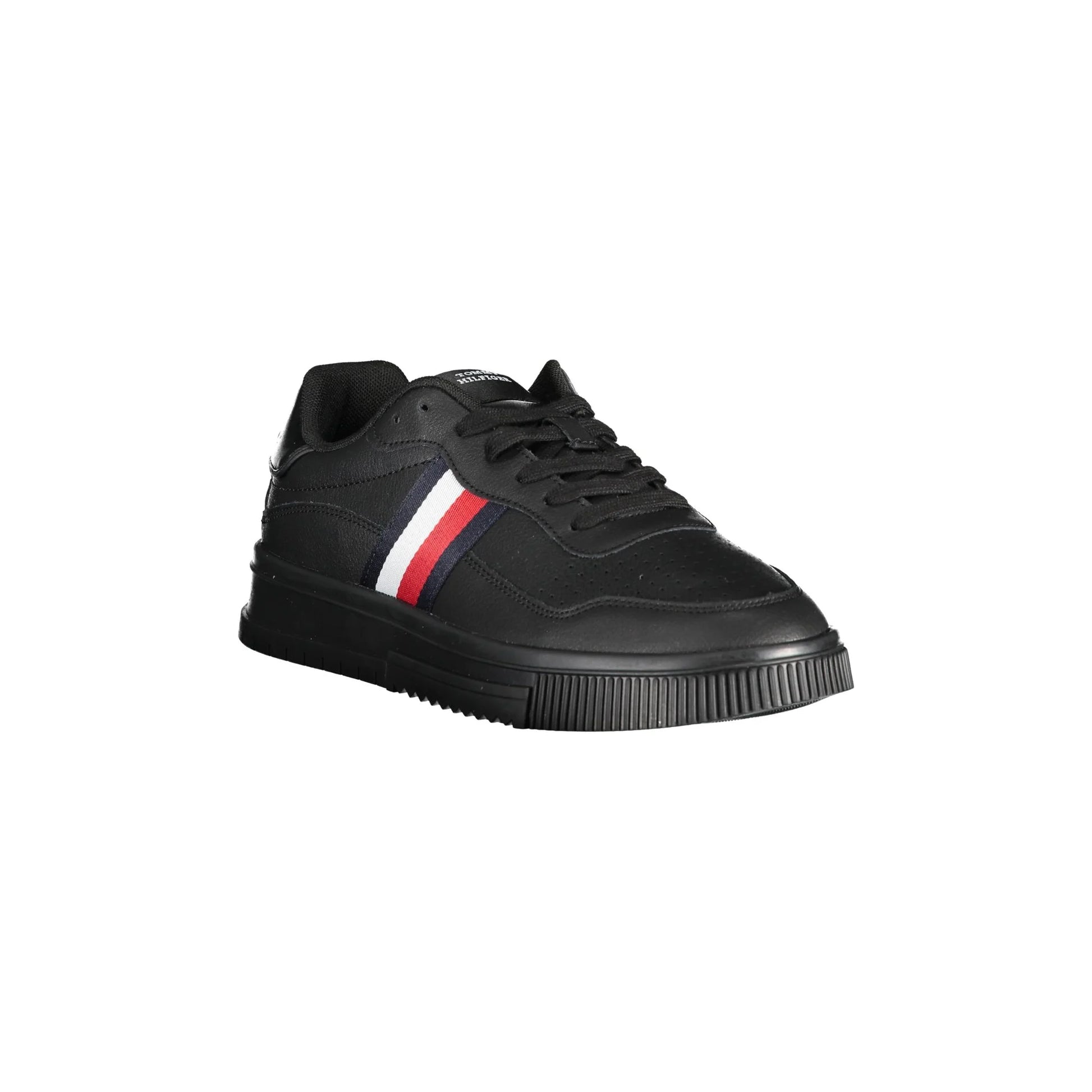 Tommy Hilfiger Sneakers Uomo Nere Ricamo nero - vista 3