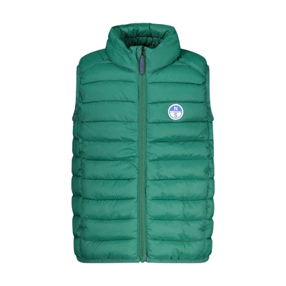 North Sails Smanicato Bambino Verde con Zip Water Resistant Logo Giubbotti e Giacche unisex - foto prodotto
