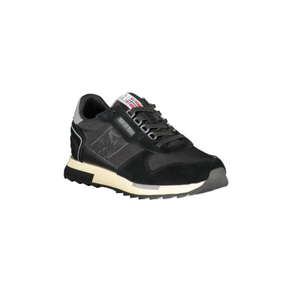 NAPAPIJRI SHOES Scarpe Sneakers Uomo Nere con Dettagli a Contrasto nero - vista 3