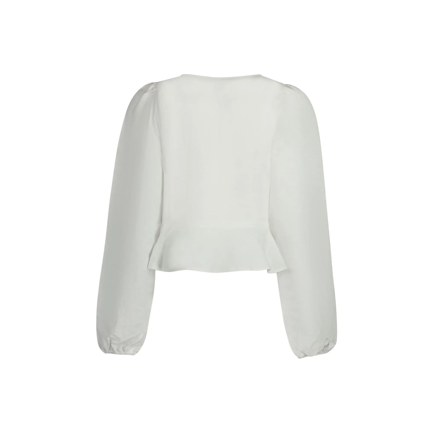 Guess Jeans Camicia Maniche Lunghe Donna Bianca Logo Camicie bianco - vista 2