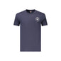 Norway 1963 T-Shirt Uomo Blu Girocollo Cotone Stampa Logo - foto prodotto