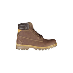 CARRERA Bottines Homme Marron avec Lacets et Détails Contrastés