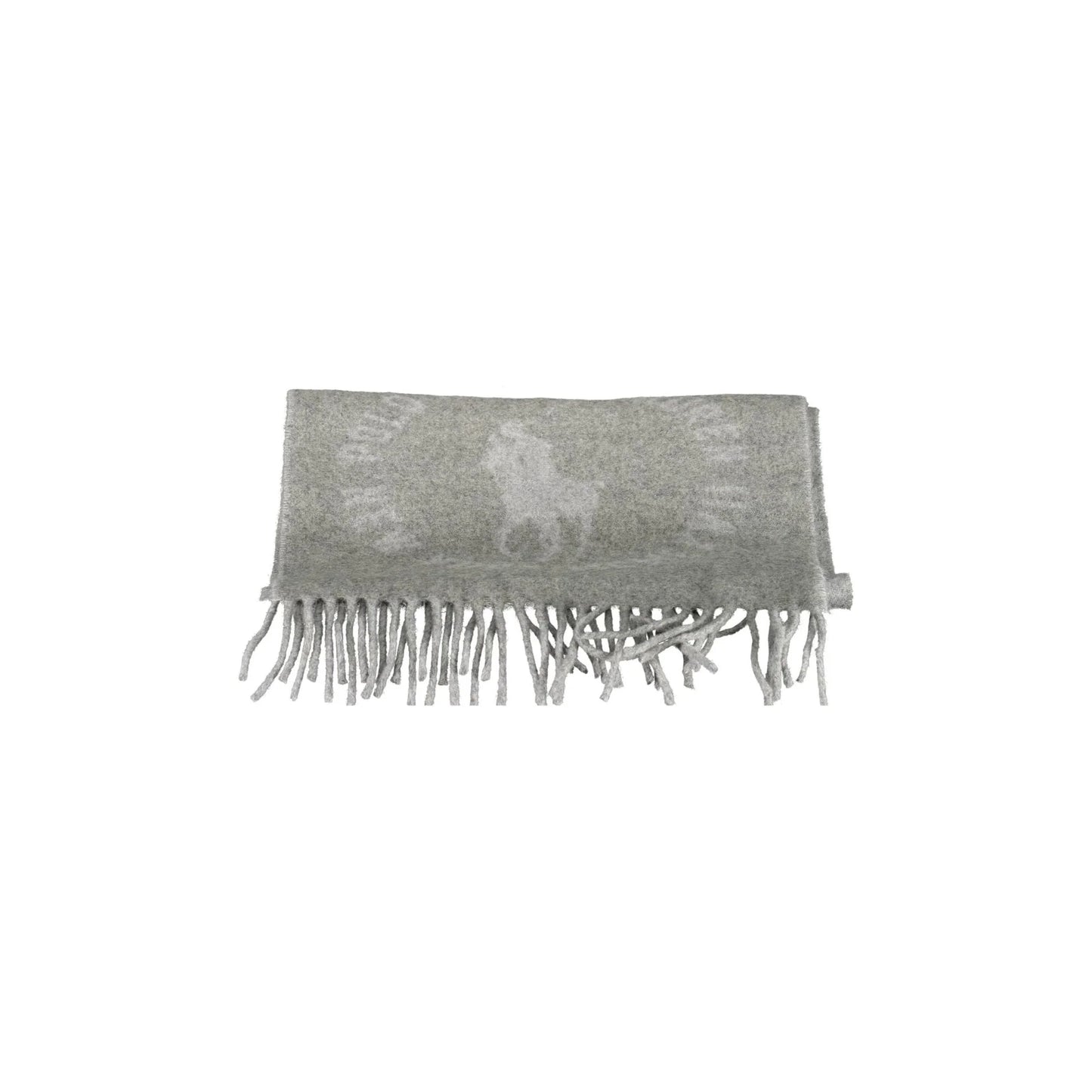 Ralph Lauren Sciarpa Uomo Grigia Logo Sciarpe grigio - vista 2