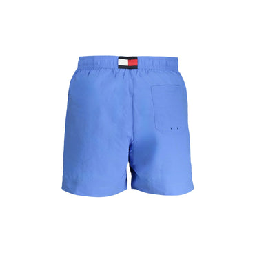 Tommy Hilfiger Costume da Mare Uomo Azzurro Ricamo - vista 2