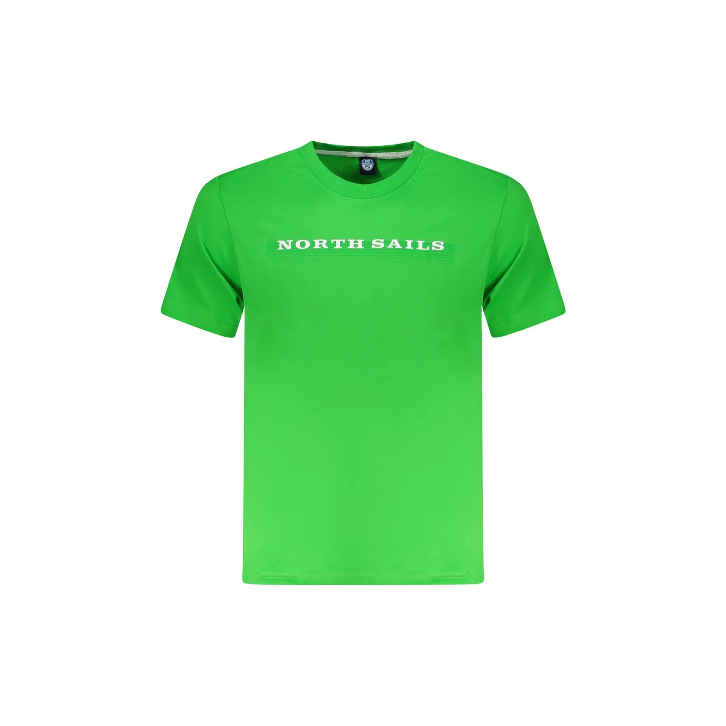 North Sails T-Shirt Maniche Corte Uomo Verde Stampa Logo - foto prodotto