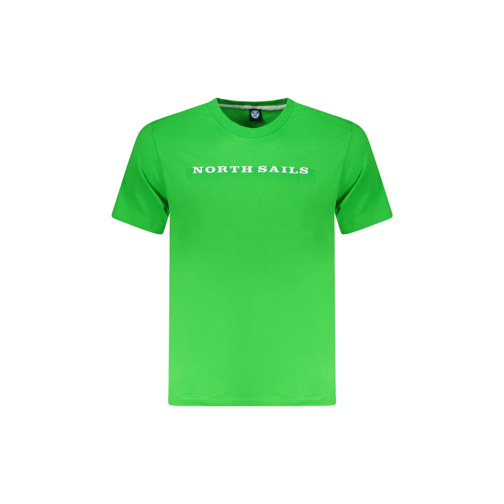 North Sails T-Shirt Maniche Corte Uomo Verde Stampa Logo - foto prodotto