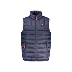 Norway 1963 Chaleco Hombre Azul con Bolsillos y Cremallera