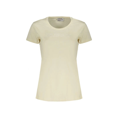 FREDDY T-SHIRT MANICHE CORTE DONNA BEIGE