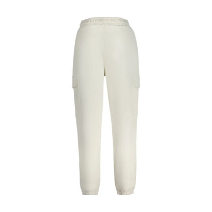 Guess Jeans Pantaloni Donna Bianco Logo - vista 2