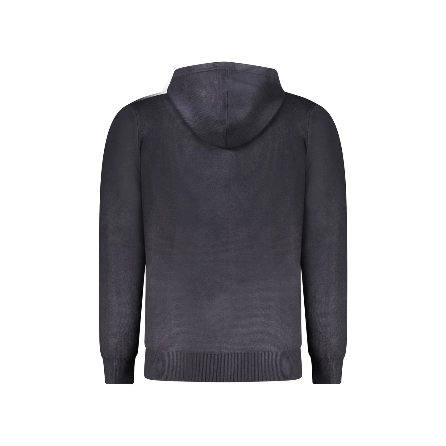 Norway 1963 Cardigan Uomo Blu con Cappuccio Zip Tasche Ricamo Logo Maglie - vista 2