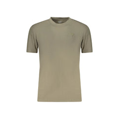 Guess Jeans T-Shirt Manches Courtes Homme Vert Logo