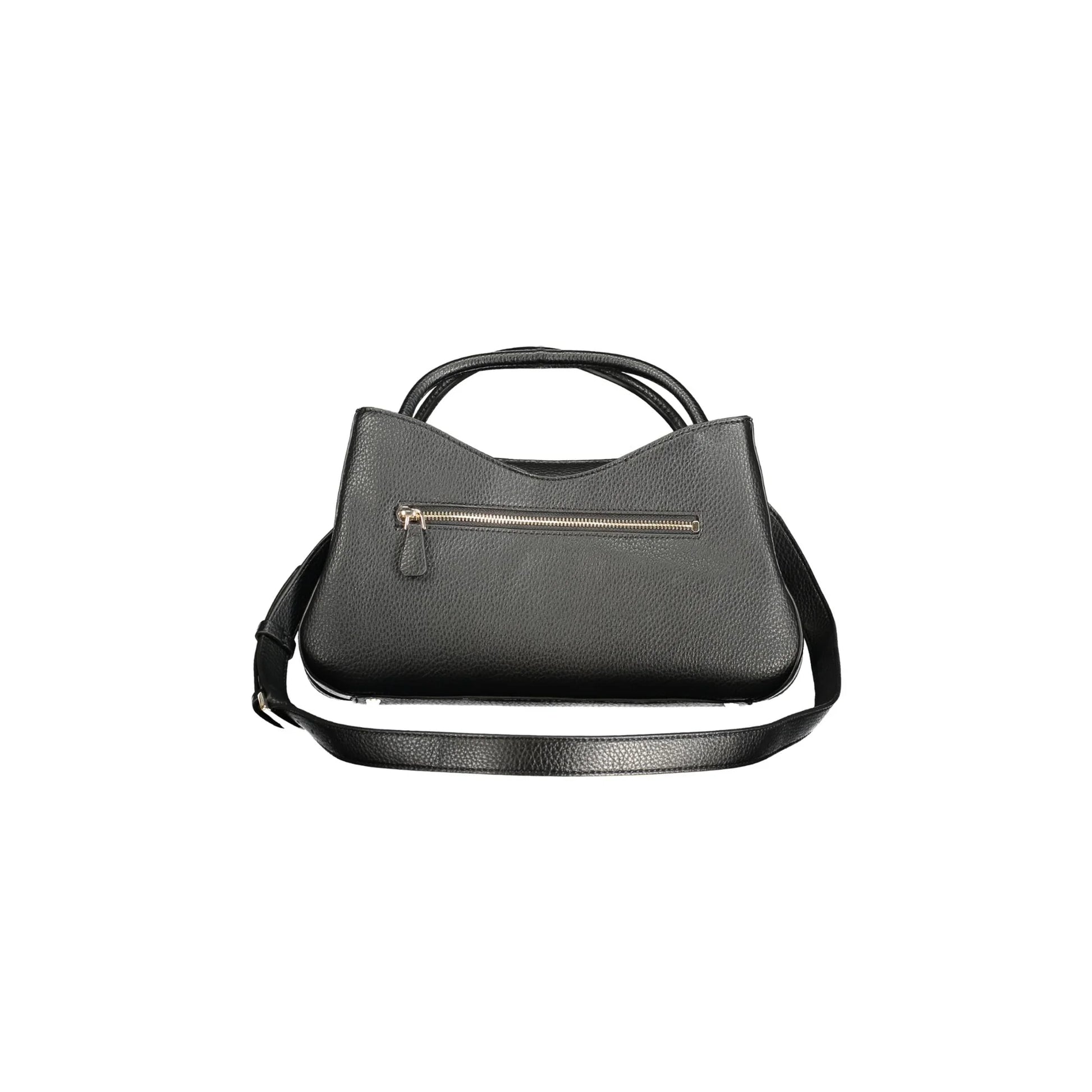 Guess Jeans Borsa a Tracolla Donna Nera Logo Borse nero - vista 2