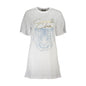 Cavalli Class T-Shirt Maniche Corte Donna Bianca Stampa Logo Bianco - foto prodotto