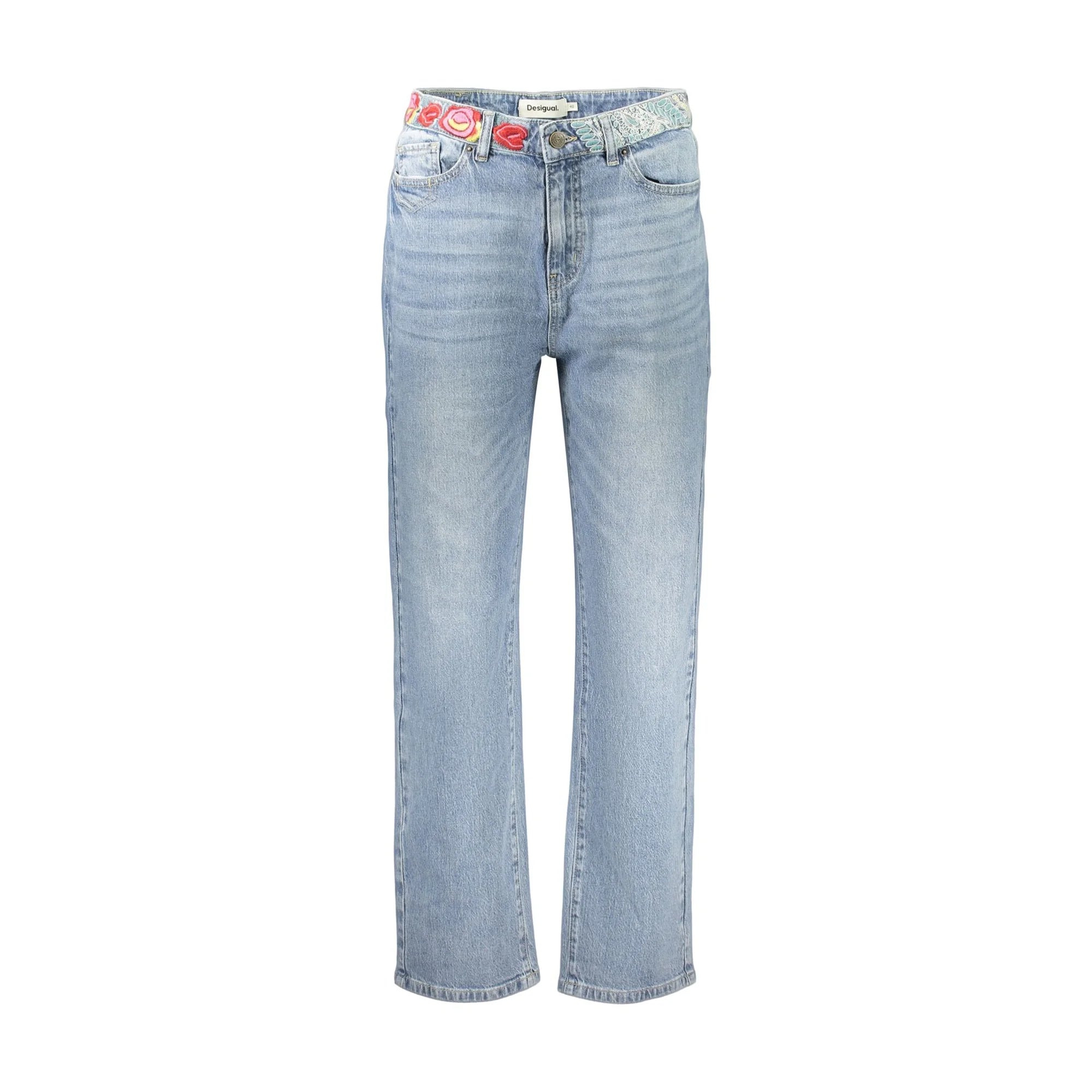 DESIGUAL JEANS DENIM DONNA AZZURRO