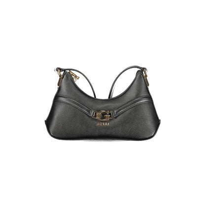 Guess Jeans Borsa a Tracolla Donna Nera Chiusura con Zip Borse Nero - foto prodotto