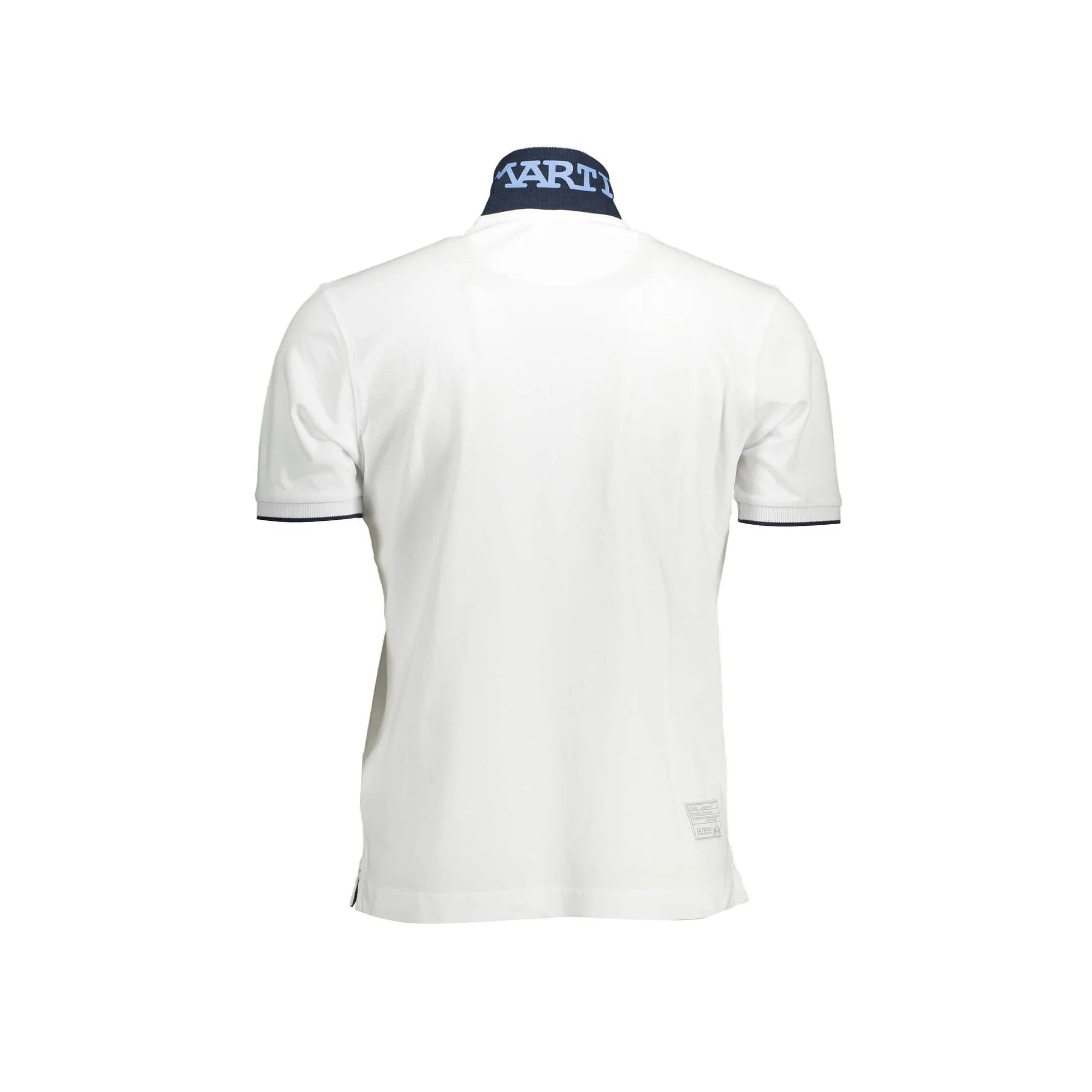 LA MARTINA POLO MANICHE CORTE UOMO BIANCO