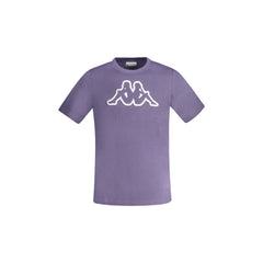 Kappa T-Shirt Kratki Rokavi Moški Modra Tisk Logotip