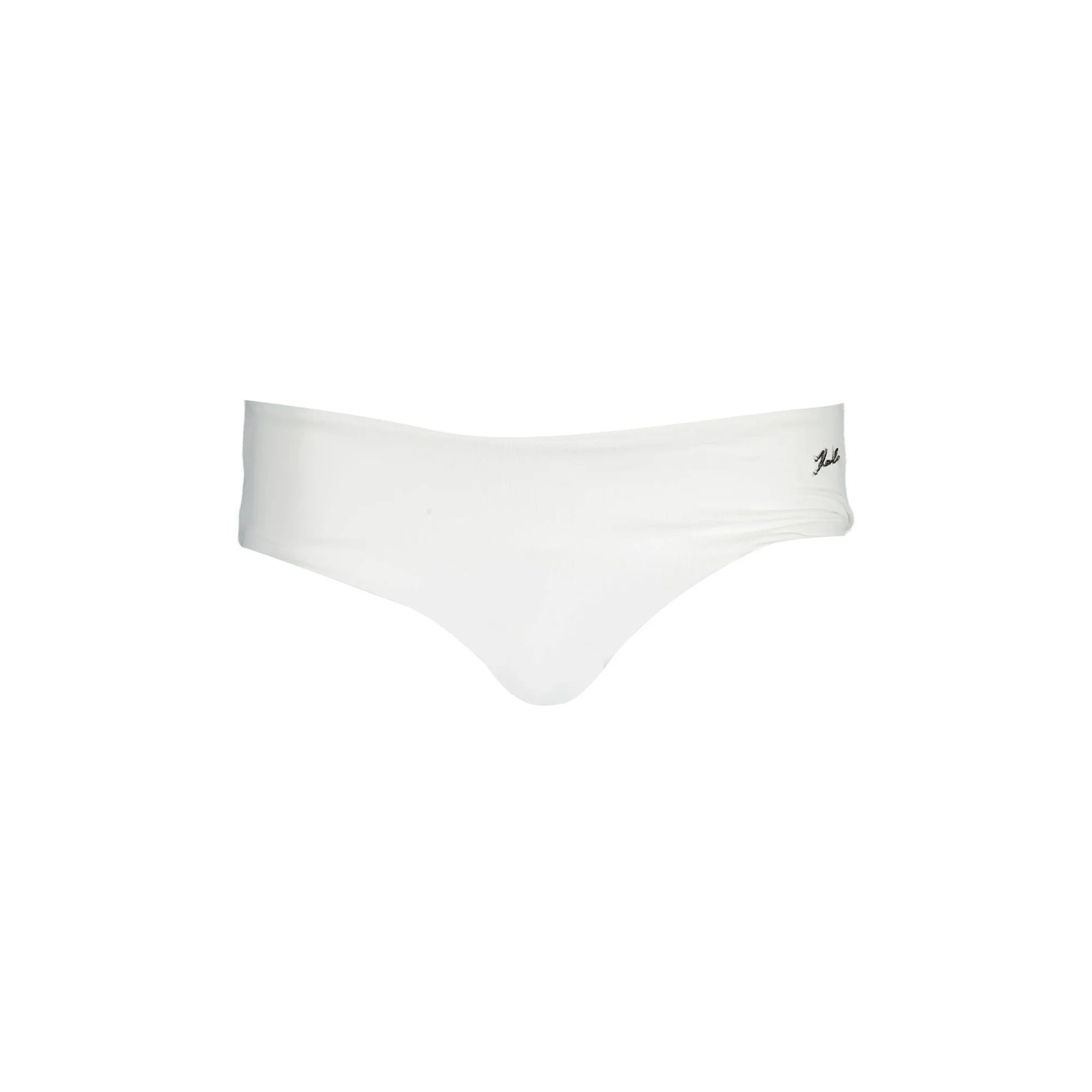 KARL LAGERFELD BEACHWEAR COSTUME PARTE SOTTO DONNA BIANCO