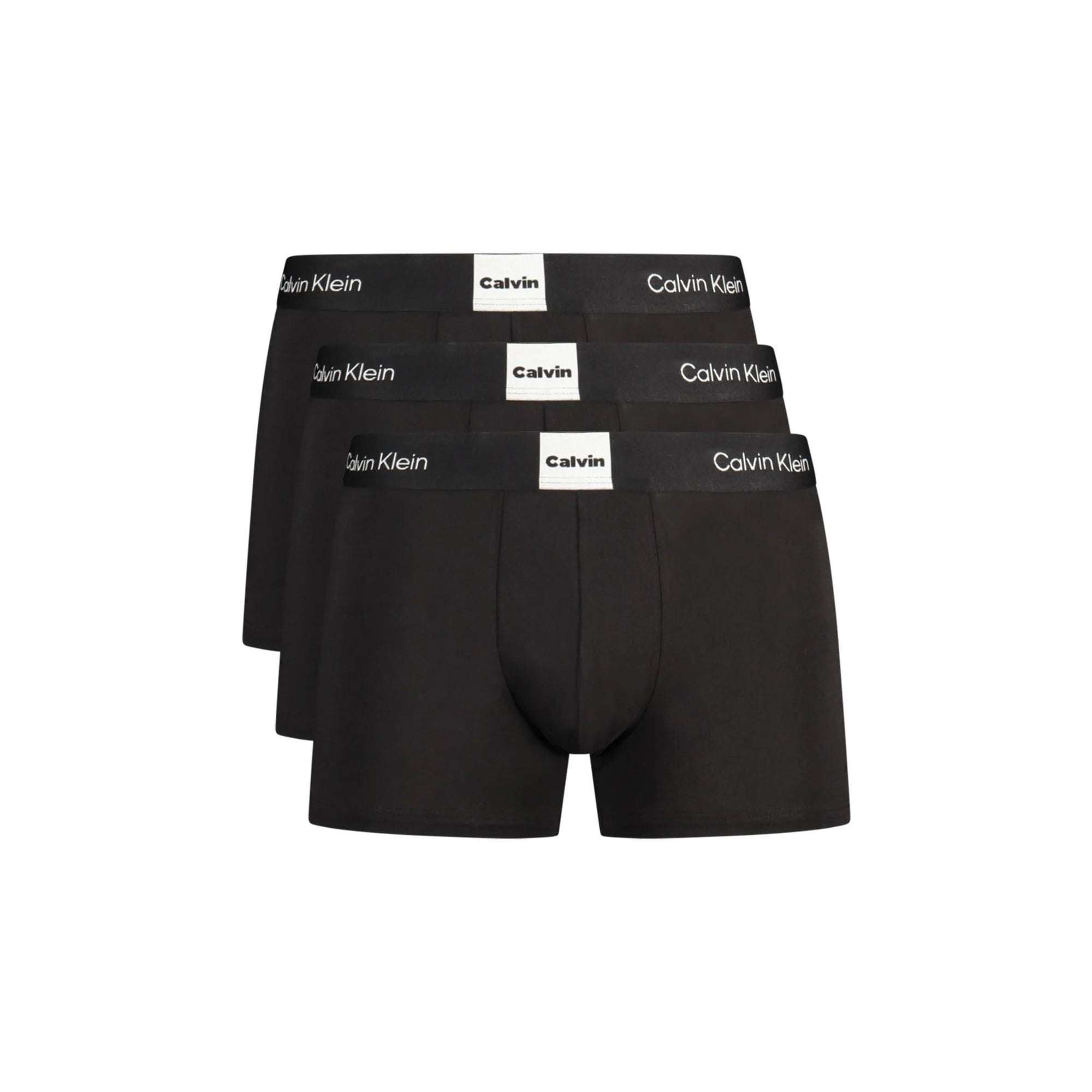 Calvin Klein Boxer Uomo Nero Parigamba Tri-Pack Logo Intimo - foto prodotto